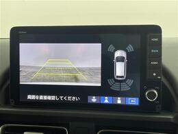 【バックカメラ】駐車が苦手な方でも映像で後方の安全確認もしっかり♪見えない死角の部分や距離感などモニター確認することが可能です！