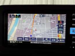 ナビ付なので、遠出の際も道に迷うことはありません♪安心してドライブをエンジョイして下さい♪（NMZK-W73D）