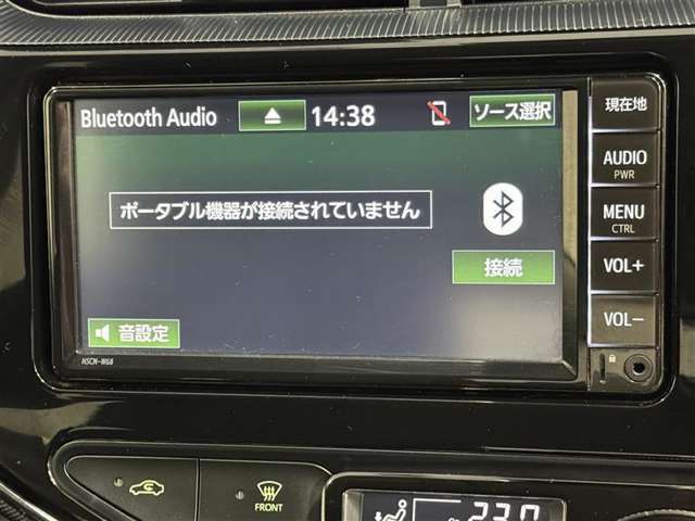 ブルートゥース対応しております。