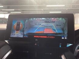 【パノラミックビューモニター】専用のカメラにより、上から見下ろしたような視点で360度クルマの周囲を確認することができます☆死角部分も確認しやすく、狭い場所での切り返しや駐車もスムーズに行えます。