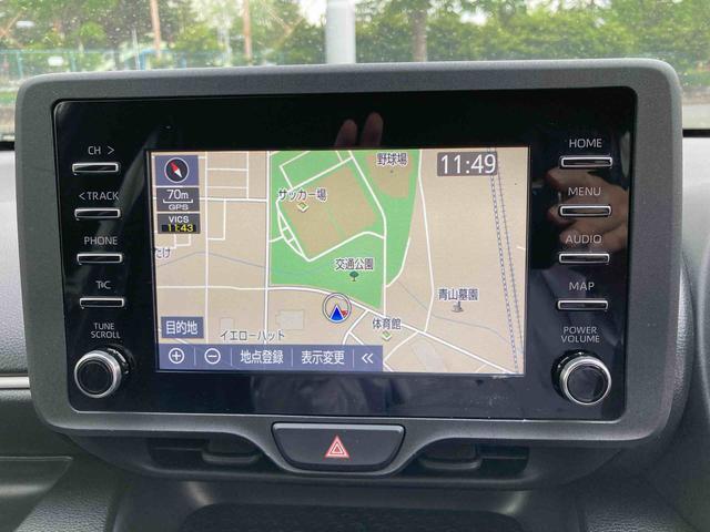 停車時にはエンジンが停止し、燃料の節約に！スイッチ一つでOFFにもできます。