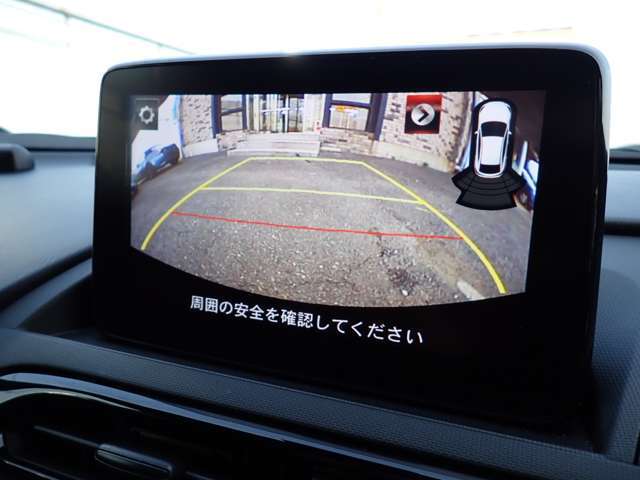 バックカメラ装備です☆　苦手な車庫入れも安心です！！