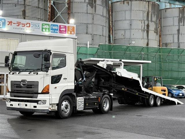 日野自動車 プロフィア 花見台トレーラーセット 2009年 75.3万