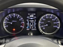 【スピードメーター】メーターがシンプルで見やすく運転しやすいですね！