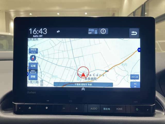 9インチディーラーオプションナビとなっております。インターナビも対応しているので日本全国おでかけすることができます！