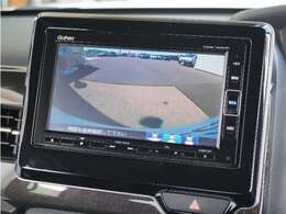 ◆バックカメラ◆リバースにするだけで映ります、後方の安全確認や、狭い駐車場での車庫入れ、雨の日や夜間など視界の悪い時に便利です！安全にバックする為には欠かせない装備です。