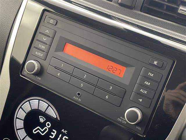 【オーディオ】AM、FM、AUX、 などが使用できます！