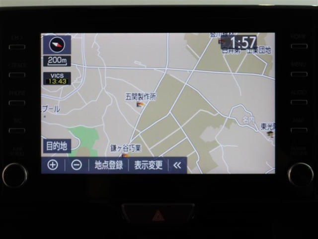 ナビゲーション付きで快適なドライブを。