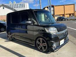 両側パワースライドドア エコアイドルスマートアシスト レットキルティングシートカバー 黒木目調センターパネル フットイルミネーション スマートキー プッシュスタート フルエアロ 社外グリル