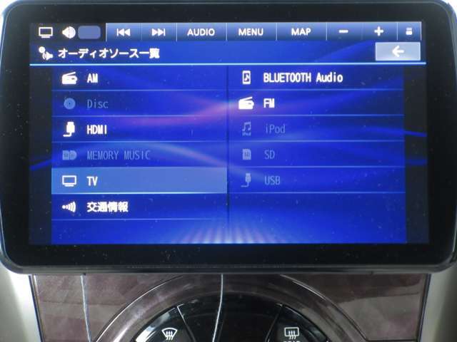 メモリ-ナビ（SD方式）：CD・DVD・Bluetooth再生機能付なので、好きな音楽を聴きながら楽しいドライブガ可能です♪またフルセグTVチュ-ナ-内蔵ですので高画質にてTVの視聴も可能です！