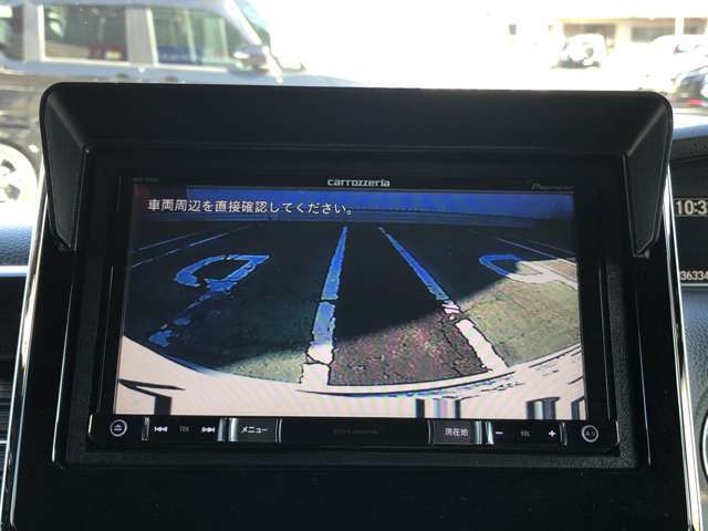 駐車をサポート　バックビューモニター