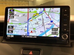 ギャザズナビ搭載です。知らない道も安心ですね！