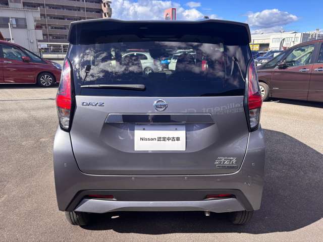 すっきりとしたリヤスタイルです！