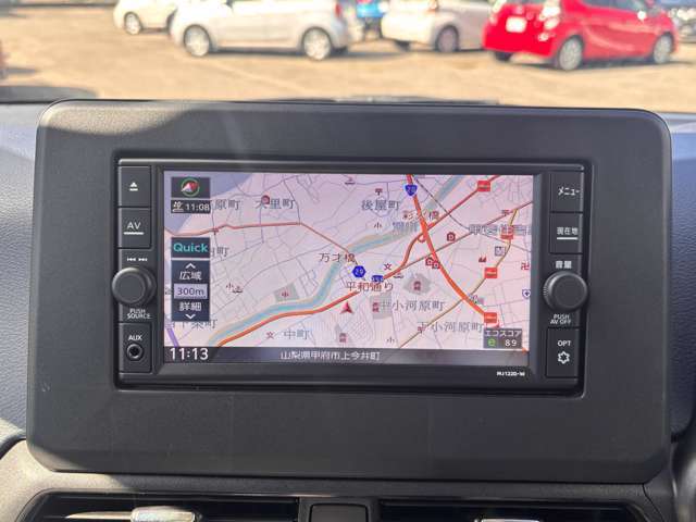 カーナビがあれば遠出の時も安心ですよね♪