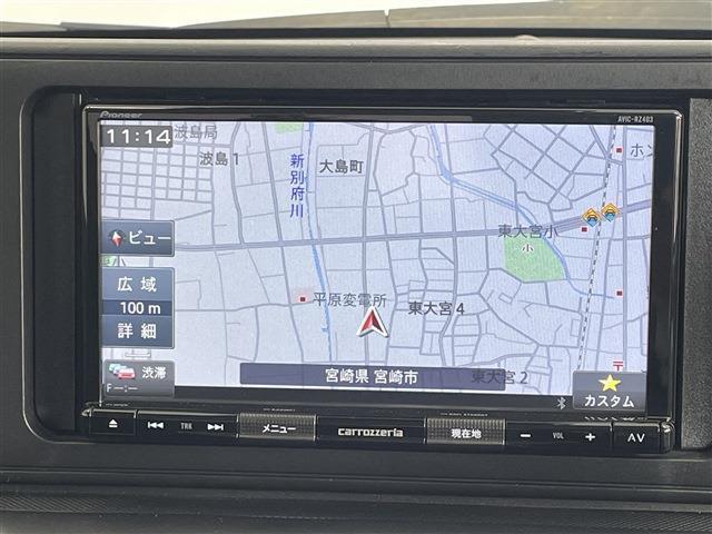 【ナビ】　便利装備筆頭のナビ！ドライブの様々な場面で重宝します。