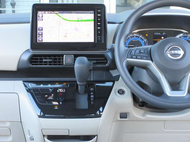 運転しやすい空間で心地よいドライブをお楽しみ下さい。