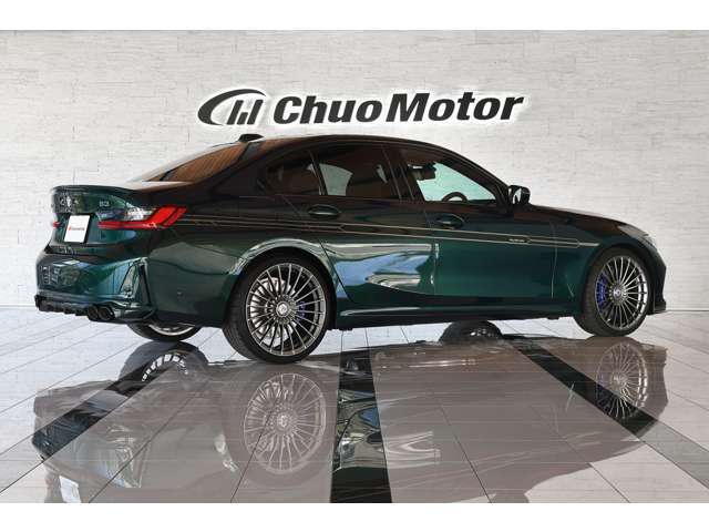 ALPINAメタルエンブレム　ALPINA文字 アンソラジッドに変更