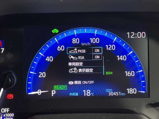 【スピードメーター】メーターがシンプルで見やすく運転しやすいですね！