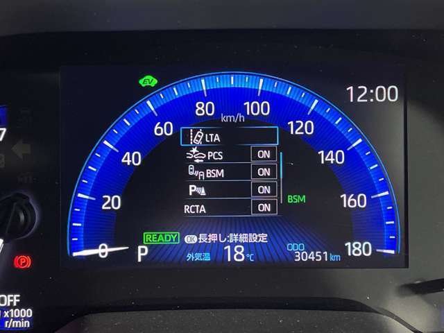 【スピードメーター】メーターがシンプルで見やすく運転しやすいですね！