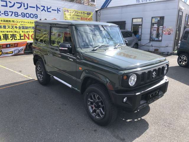 納車1年半間まてない方に即納ジムニー入庫カスタムベースXCお好きな色オプショングレード注文OK新車コンプリートOKカスタムベースお好きなアルミ/ナビ/リフトUPいろいろなプラン対応可能