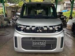 三菱　ekスペースになります。9インチナビやLEDヘッドライト等充実の装備内容になっています。是非この機会にご検討ください。