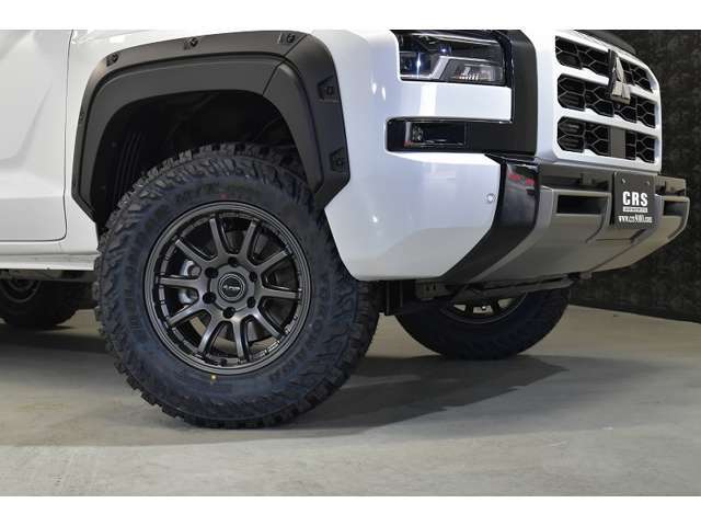 ■JAOS TRIBE CROSS 17×8.0J±0 6H139.7 マットガンメタリック  GEOLANDAR M/T G003　LT265/65R17　107/103Q■。シーアールエス大阪06-6852-9000