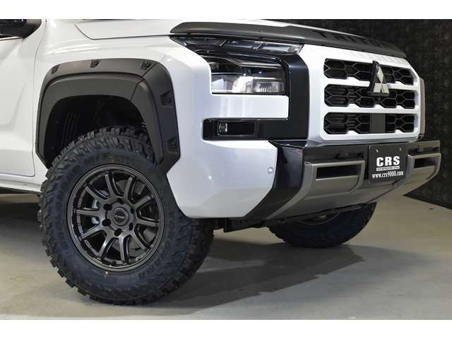 ■JAOS TRIBE CROSS 17×8.0J±0 6H139.7 マットガンメタリック  GEOLANDAR M/T G003　LT265/65R17　107/103Q■。シーアールエス大阪06-6852-9000