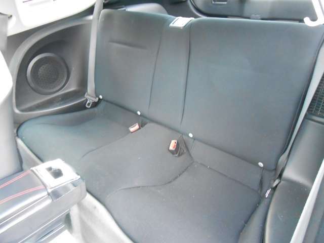 リヤシートです！