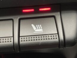 ●フロントシートヒーティング：運転席・助手席共に三段階で調節が可能なシートヒーターを装備しております。季節を問わず快適にご使用いただけます。