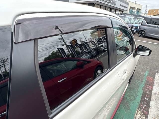 バイザーも装備しております！雨の日のドライブも快適です♪