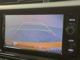 【カラーバックモニター】を装備しております。リアの映像がカラーで映し出されますので日々の駐車も安心安全です。