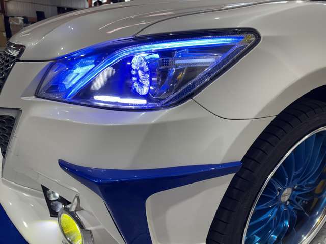 ★ヘッドライト　ワンオフ加工★ストロボパターン切替★アンダーネオン、ストロボ、テールシーケンシャルウィンカー★