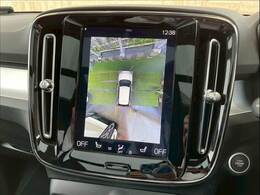 「アラウンドビューモニター」を装備で駐車が苦手な方でも安心です。