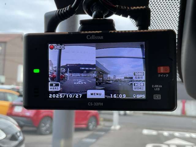 モニター付きドライブレコーダー（セルスター製）