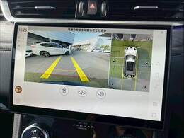 「アラウンドビューモニター」を装備で駐車が苦手な方でも安心です。
