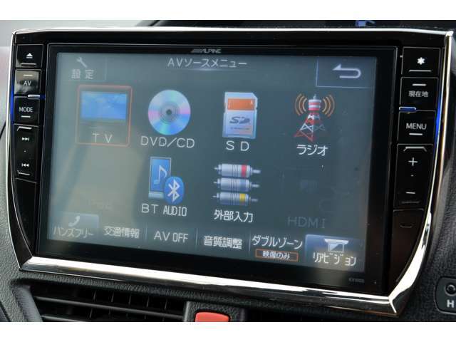 ナビのソース画面です！様々な接続に対応！！