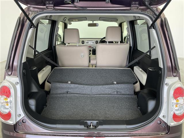 【シートアレンジ】乗せる人数、荷物によってシートをアレンジすれば、ダンボールなどの大きい荷物や、釣り具などの長尺物も載せられそうですね！