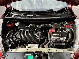 エンジンルーム清掃済