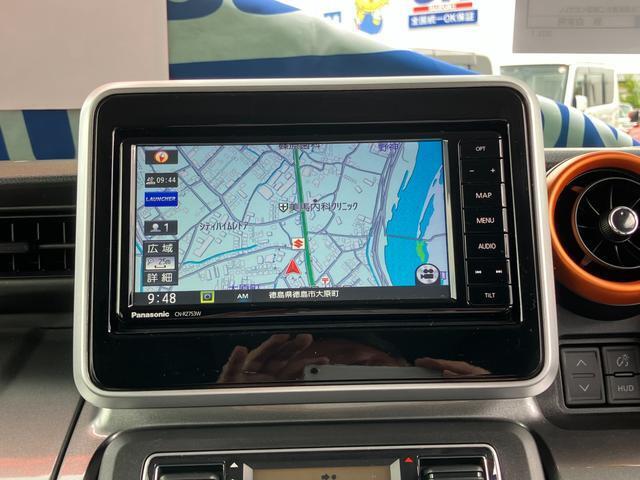 スズキ純正のパナソニック製7インチワイドナビゲーションを装着！