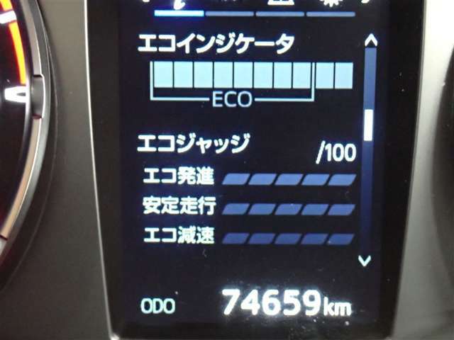 メーター内インフォメーション