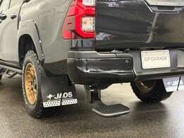 JAOSマッドフラップ＆　　　　　　　　　　　　収納タイプ リアステップ