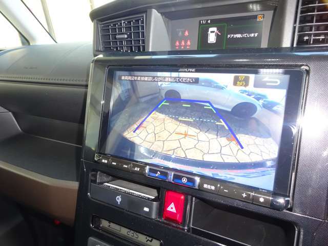 アルパイン9インチナビ＆フルセグテレビ付き！DVD再生機能付きです♪