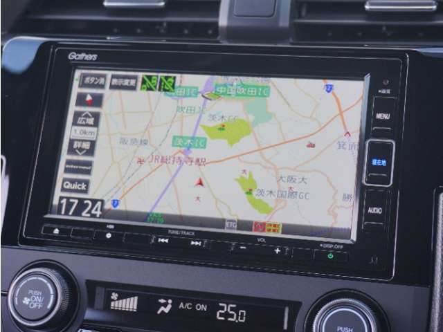 ◆ホンダ純正メモリーナビ◆初めての場所もナビゲーションがご案内！楽しい旅行をサポートします。