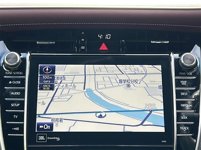 【純正ナビ】専用設計で車内の雰囲気にマッチ！ナビ利用時のマップ表示は見やすく、いつものドライブがグッと楽しくなります！