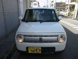 安心の支払総額表示車！まだまだ綺麗で人気のラパン！衝突被害軽減ブレーキサポート装備！