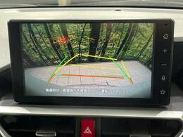 【バックカメラ】駐車時に後方がリアルタイム映像で確認できます。大型商業施設や立体駐車場での駐車時や、夜間のバック時に大活躍！運転スキルに関わらず、今や必須となった装備のひとつです！