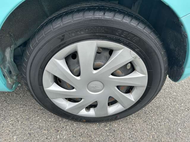 山が十分残っていますので、交換せずそのままお乗り頂けます。