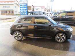 リアガラスはプライバシーガラスです。防犯上も安心です。