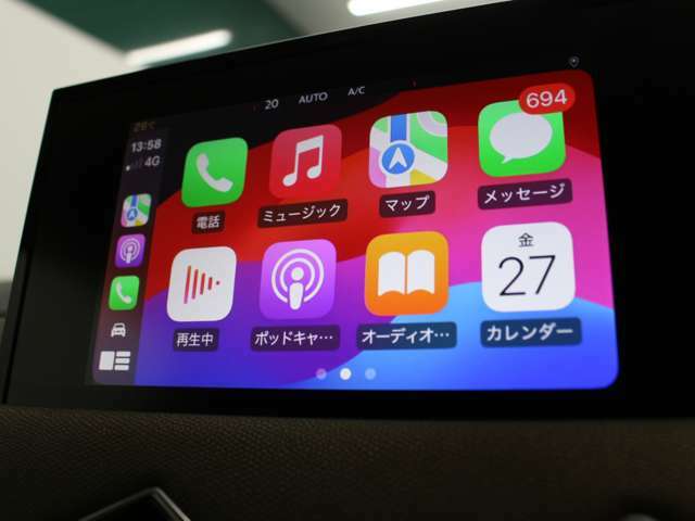 AppleCarPlay　Bluetooth　Bカメラ　ブラインドスポットモニター　アクティブセーフブレーキ　Cセンサー　レーンアシスト　クルーズコントロール　ヘッドアップディスプレイ　スマートキー　Pスタート　ETC