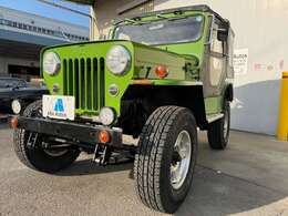 三菱ジープを代表するのが、このS-J53型。現状販売ベース車輛になりますので整備無しでの販売になります。